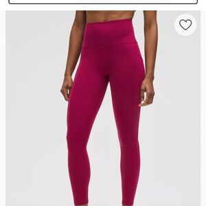 lululemon athletica Magenta Leggings